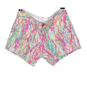 Lilly Pulitzer Dripping in Jewels Size 2 Callahan Shorts  beach vacation Cotton